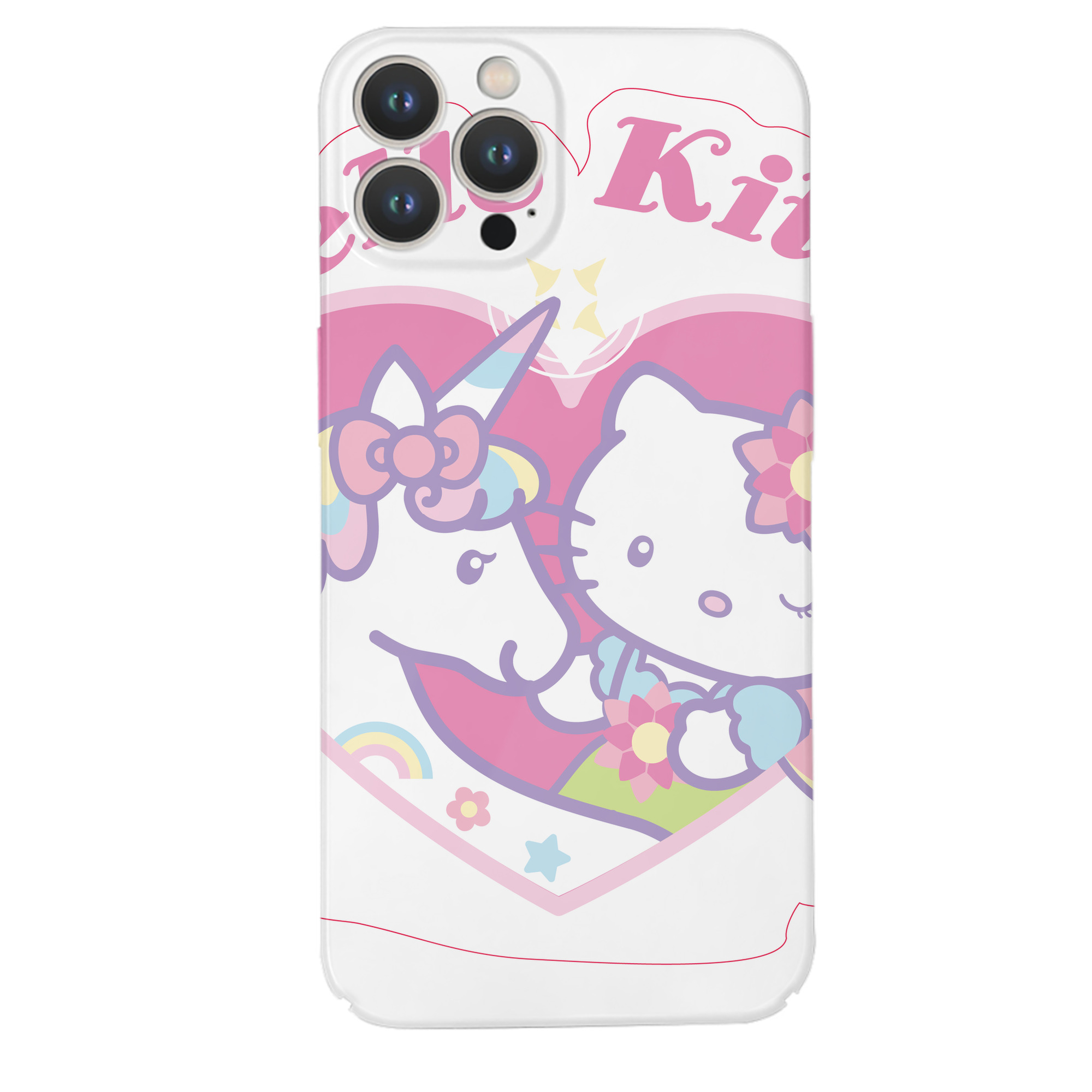 （画像用） Hello Kitty ハローキティ 【iPhone 14シリーズ対応】ハードケース